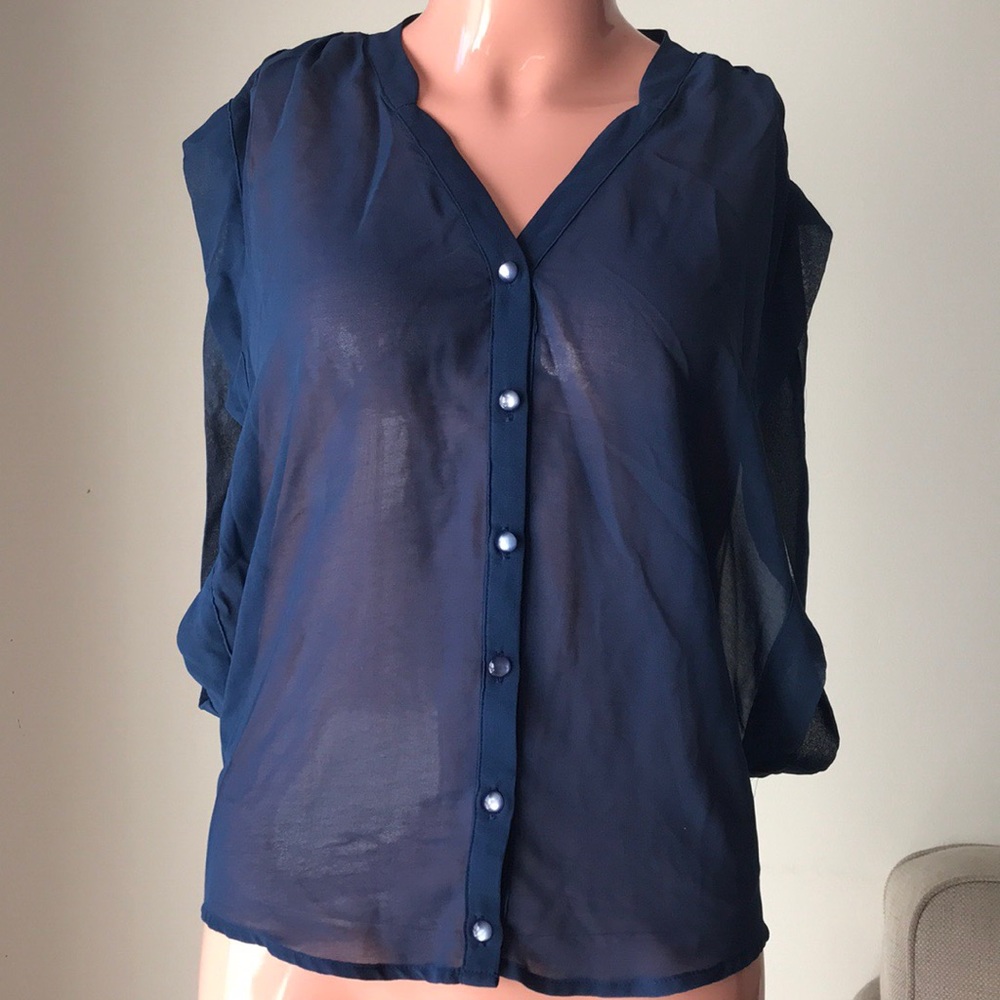 Do & Be Sheer Blouse